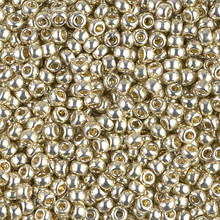 Japanese Miyuki Seed Beads, size 8/0, SKU 189008.MY8-4201, duracoat galvanized silver, (1 26-28 gram tube, apprx 1120 beads)