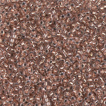 Japanese Miyuki Seed Beads, size 11/0, SKU 111030.MY11-0197, copper lined crystal, (10 grams, 3" tube, apprx 1100 beads)