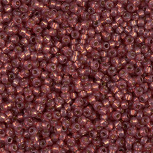 Japanese Miyuki Seed Beads, size 11/0, SKU 111030.MY11-4245, duracoat silver lined dyed nutmeg, (1 28-30 gram tube, apprx 3080 beads)