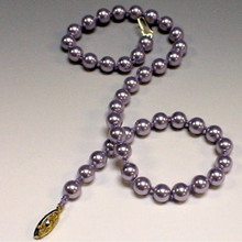 PEARL KNOTTING INSTRUCTIONS DOWNLOAD, 8mm Swarovski Pearls and Silk Bead Cord, (1 unit), (CLICK ADD TO CART BUTTON)