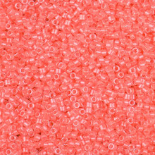 Delica Beads (Miyuki), size 11/0 (same as 12/0), SKU 195006.DB11-2034, luminous flamingo,    (10gram tube, apprx 1900 beads)