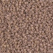 Delica Beads (Miyuki), size 11/0 (same as 12/0), SKU 195006.DB11-2105, duracoat opaque beige, (10gram tube, apprx 1900 beads)