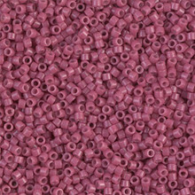Delica Beads (Miyuki), size 11/0 (same as 12/0), SKU 195006.DB11-2118, duracoat opaque pansy, (10gram tube, apprx 1900 beads)