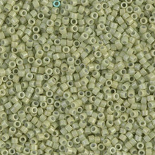 Delica Beads (Miyuki), size 11/0 (same as 12/0), SKU 195006.DB11-2123, duracoat opaque fennel, (10gram tube, apprx 1900 beads)