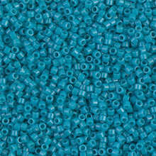 Delica Beads (Miyuki), size 11/0 (same as 12/0), SKU 195006.DB11-2133, duracoat opaque azure, (10gram tube, apprx 1900 beads)