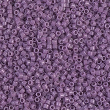 Delica Beads (Miyuki), size 11/0 (same as 12/0), SKU 195006.DB11-2139, duracoat opaque dark orchid, (10gram tube, apprx 1900 beads)