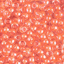 Japanese Miyuki Seed Beads, size 6/0, SKU 111031.MYK6-1122, luminous flamingo, (1 tube, apprx 24-28 grams, apprx 315 beads per tube)