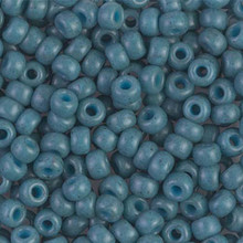 Japanese Miyuki Seed Beads, size 6/0, SKU 111031.MYK6-1685, semi-frosted opaque shale (dyed), (1 tube, apprx 24-28 grams, apprx 315 beads per tube)