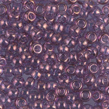 Japanese Miyuki Seed Beads, size 6/0, SKU 111031.MYK6-0312, amethyst gold luster, (1 tube, apprx 24-28 grams, apprx 315 beads per tube)