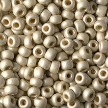 Japanese Miyuki Seed Beads, size 6/0, SKU 111031.MYK6-4201F, duracoat galvanized matte silver, (1 tube, apprx 24-28 grams, apprx 315 beads per tube)