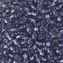Japanese Miyuki Seed Beads, size 6/0, SKU 111031.MYK6-4276, duracoat silverlined prussian blue, (1 tube, apprx 24-28 grams, apprx 315 beads per tube)