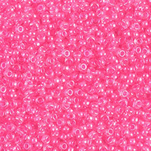 Japanese Miyuki Seed Beads, size 11/0, SKU 111030.MY11-4299, luminous cotton candy, (1 28-30 gram tube, apprx 3080 beads)