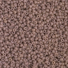 Japanese Miyuki Seed Beads, size 11/0, SKU 111030.MY11-4455, duracoat opaque beige, (1 28-30 gram tube, apprx 3080 beads)