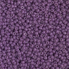 Japanese Miyuki Seed Beads, size 11/0, SKU 111030.MY11-4490, duracoat opaque anemone, (1 28-30 gram tube, apprx 3080 beads)