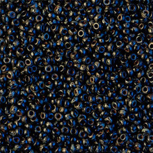 Japanese Miyuki Seed Beads, size 11/0, SKU 111030.MY11-4511, picasso smoky black matte, (1 28-30 gram tube, apprx 3080 beads)