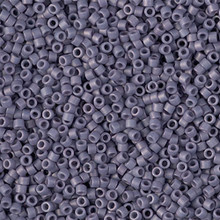 Delica Beads (Miyuki), size 11/0 (same as 12/0), SKU 195006.DB11-2292, matte opaque glazed thistle, (10gram tube, apprx 1900 beads)