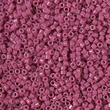 Delica Beads (Miyuki), size 11/0 (same as 12/0), SKU 195006.DB11-2353, duracoat opaque dyed cherry blossom, (10gram tube, apprx 1900 beads)