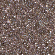 Delica Beads (Miyuki), size 11/0 (same as 12/0), SKU 195006.DB11-2395, inside dyed sand, (10gram tube, apprx 1900 beads)