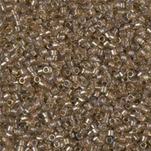 Delica Beads (Miyuki), size 11/0 (same as 12/0), SKU 195006.DB11-2396, inside dyed moth, (10gram tube, apprx 1900 beads)