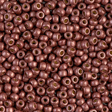 Japanese Miyuki Seed Beads, size 8/0, SKU 189008.MY8-4212F, duracoat galvanized matte dark berry, (1 26-28 gram tube, apprx 1120 beads)