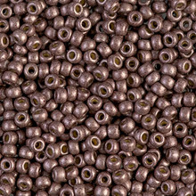 Japanese Miyuki Seed Beads, size 8/0, SKU 189008.MY8-4213F, duracoat galvanized matte dark mauve, (1 26-28 gram tube, apprx 1120 beads)