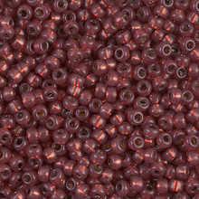 Japanese Miyuki Seed Beads, size 8/0, SKU 189008.MY8-4245, duracoat silverlined dyed nutmeg, (1 26-28 gram tube, apprx 1120 beads)