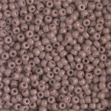 Japanese Miyuki Seed Beads, size 8/0, SKU 189008.MY8-4455, duracoat dyed opaque beige, (1 26-28 gram tube, apprx 1120 beads)
