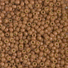 Japanese Miyuki Seed Beads, size 8/0, SKU 189008.MY8-4457, duracoat dyed opaque cedar, (1 26-28 gram tube, apprx 1120 beads)