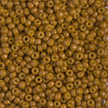 Japanese Miyuki Seed Beads, size 8/0, SKU 189008.MY8-4460, duracoat dyed opaque toast, (1 26-28 gram tube, apprx 1120 beads)
