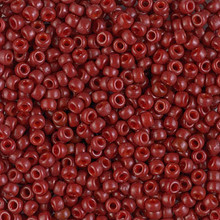 Japanese Miyuki Seed Beads, size 8/0, SKU 189008.MY8-4469, duracoat dyed opaque jujube, (1 26-28 gram tube, apprx 1120 beads)