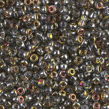Japanese Miyuki Seed Beads, size 8/0, SKU 189008.MY8-4551, crystal/marea, (1 26-28 gram tube, apprx 1120 beads)