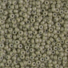 Japanese Miyuki Seed Beads, size 8/0, SKU 189008.MY8-4474, duracoat dyed opaque cactus, (1 26-28 gram tube, apprx 1120 beads)