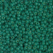 Japanese Miyuki Seed Beads, size 8/0, SKU 189008.MY8-4477, duracoat dyed opaque spruce, (1 26-28 gram tube, apprx 1120 beads)