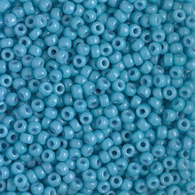 Japanese Miyuki Seed Beads, size 8/0, SKU 189008.MY8-4478, duracoat dyed opaquenile blue, (1 26-28 gram tube, apprx 1120 beads)