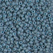 Japanese Miyuki Seed Beads, size 8/0, SKU 189008.MY8-4479, duracoat dyed opaque moody blue, (1 26-28 gram tube, apprx 1120 beads)