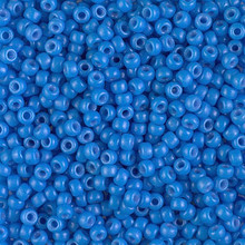 Japanese Miyuki Seed Beads, size 8/0, SKU 189008.MY8-4484, duracoat dyed opaque delphinium, (1 26-28 gram tube, apprx 1120 beads)