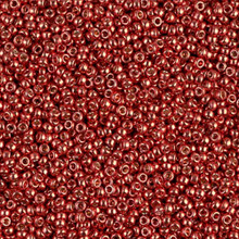Japanese Miyuki Seed Beads, size 15/0, SKU 189015.MY15-4208, duracoat glavanized berry, (1 12-13gram tube - apprx 3500 beads)