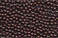 Metal Seed Beads, Antique Copper, 15/0, (1 10gram tube)