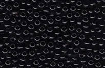 Metal Seed Beads, Black, 6/0, (1 apprx 14-16gram tube)