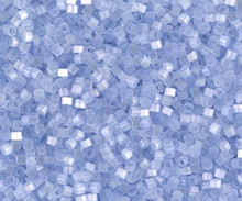 Delica Beads (Miyuki), size 11/0 (same as 12/0), SKU 195006.DB11-0831, light blue silk satin, (10gram tube, apprx 1900 beads)