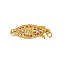 Filigree Clasp, 19mm, 14/20GF (each)