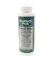Crafters Pick Fabric Glue, 4 oz, (each)