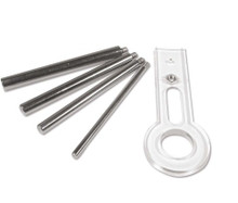 Jump Ring Mandrel Kit, to make rings 4, 6, 7 and 8mm (each kit)