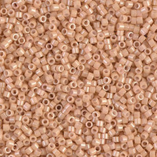 Delica Beads (Miyuki), size 11/0 (same as 12/0), SKU 195006.DB11-0208, tan opaque, (10gram tube, apprx 1900 beads)
