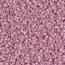 Delica Beads (Miyuki), size 11/0 (same as 12/0), SKU 195006.DB11-0210, old rose opaque luster, (10gram tube, apprx 1900 beads)