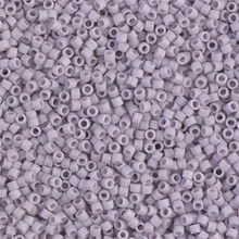 Delica Beads (Miyuki), size 11/0 (same as 12/0), SKU 195006.DB11-0356, lavender opaque matte, (10gram tube, apprx 1900 beads)