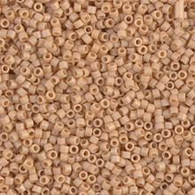 Delica Beads (Miyuki), size 11/0 (same as 12/0), SKU 195006.DB11-0389, light terra cotta opaque matte, (10gram tube, apprx 1900 beads)