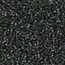 Delica Beads (Miyuki), size 11/0 (same as 12/0), SKU 195006.DB11-0606, khaki silver lined (dyed), (10gr.)