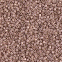 Delica Beads (Miyuki), size 11/0 (same as 12/0), SKU 195006.DB11-1459, shell opal silver lined, (10gram tube, apprx 1900 beads)