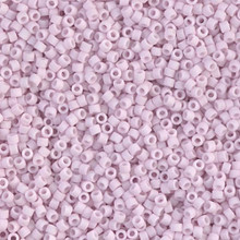 Delica Beads (Miyuki), size 11/0 (same as 12/0), SKU 195006.DB11-1514, matte opaque pale rose, (10gram tube, apprx 1900 beads)